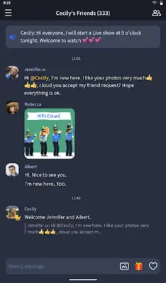Fambase Live & Group Chat android App screenshot 7