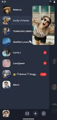 Fambase Live & Group Chat android App screenshot 8